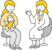 小児科診療イメージイラスト